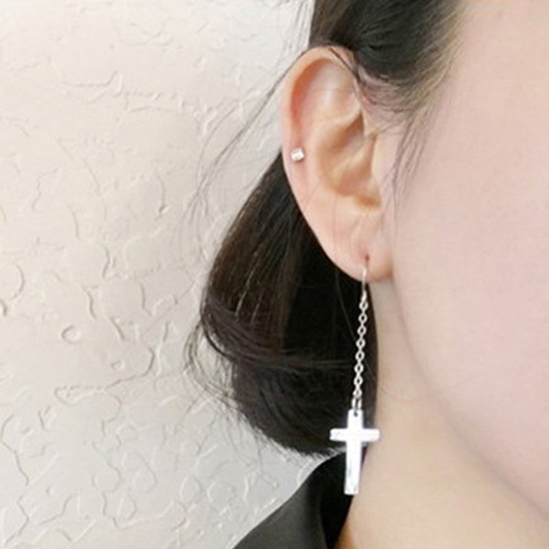 1pcs Tassel Fringed Earrings Long Dangels Ear Jewellery For Women