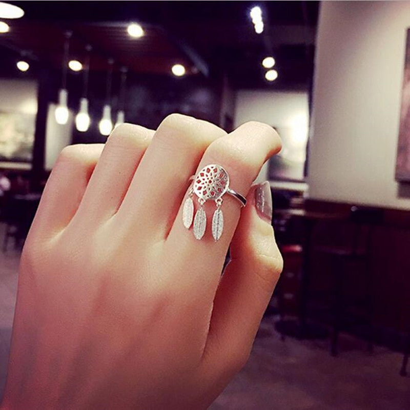 Bohemian national style personality fashion ring