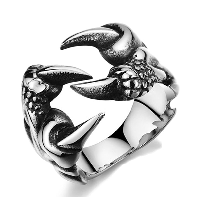 2017 New Rock Punk Male Biker Rings