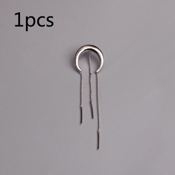 1pcs Tassel Fringed Earrings Long Dangels Ear Jewellery For Women